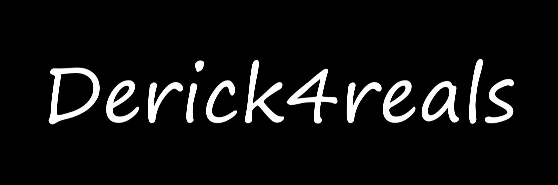 derick4reals's profile banner image
