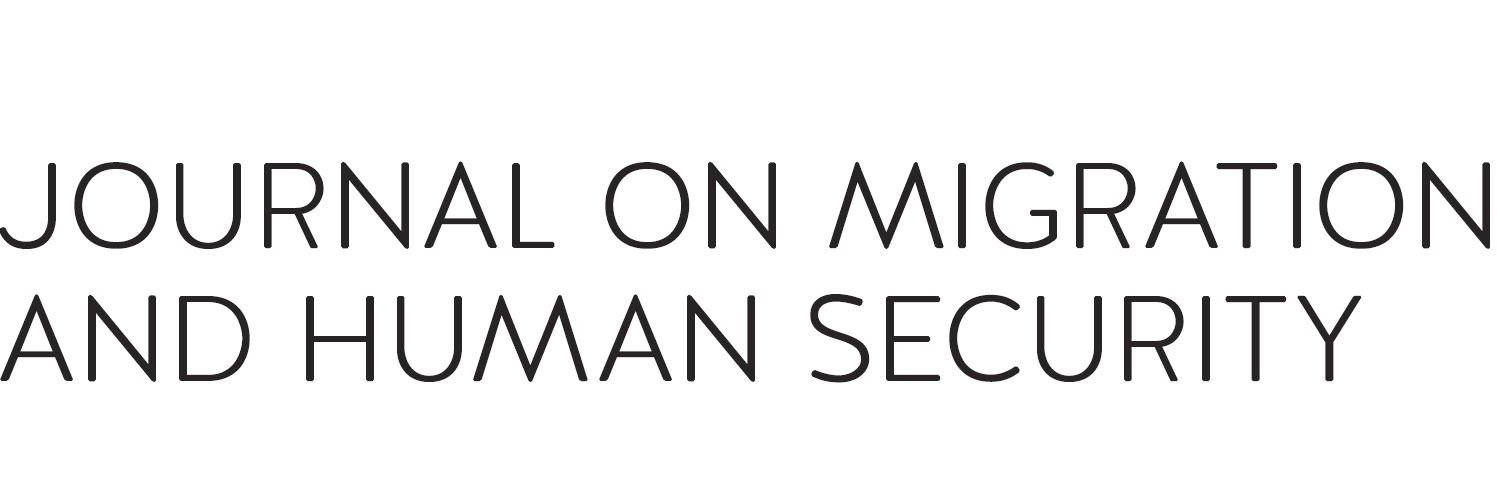 Journal on Migration & Human Security (JMHS) banner