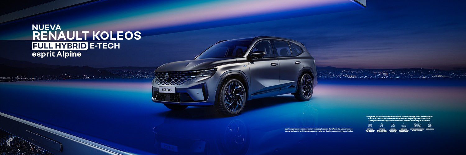 Renault Colombia banner