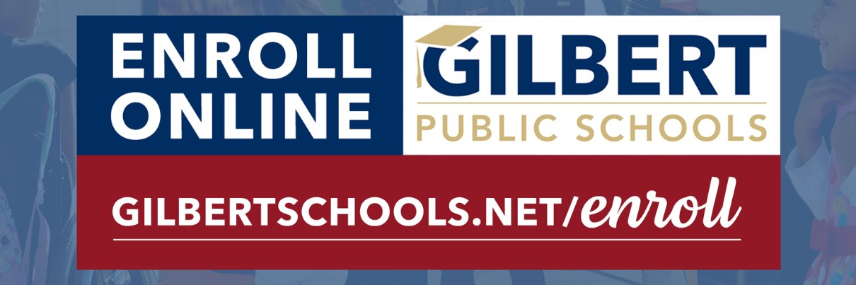 The Official Gilbert Public Schools District banner