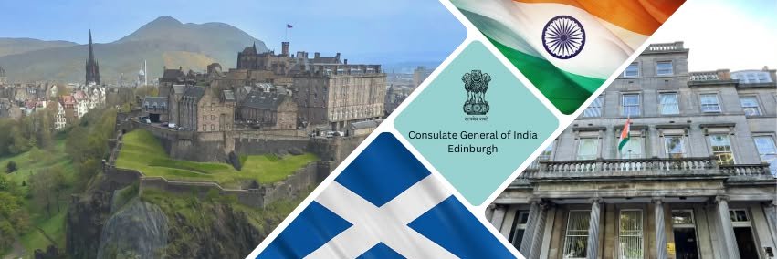 India In Scotland's banner