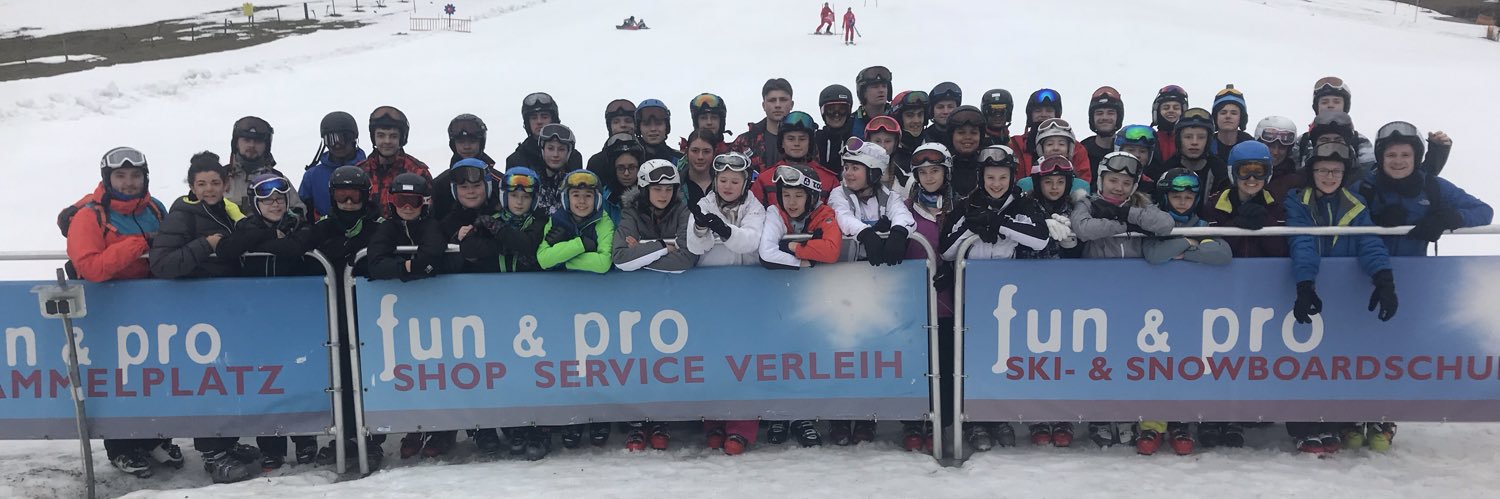 Garth Hill College PE Dept. banner