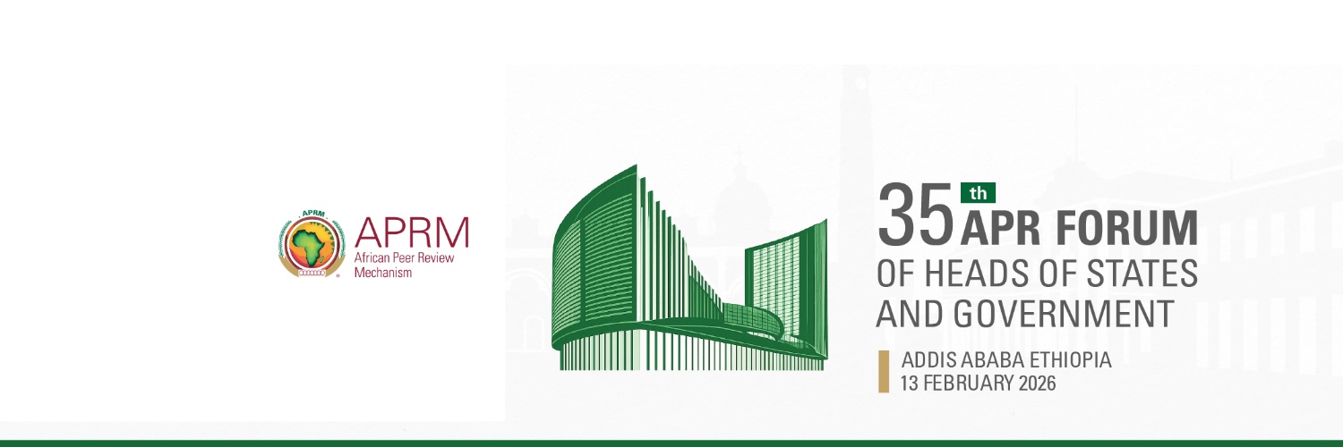 African Peer Review Mechanism (APRM) banner