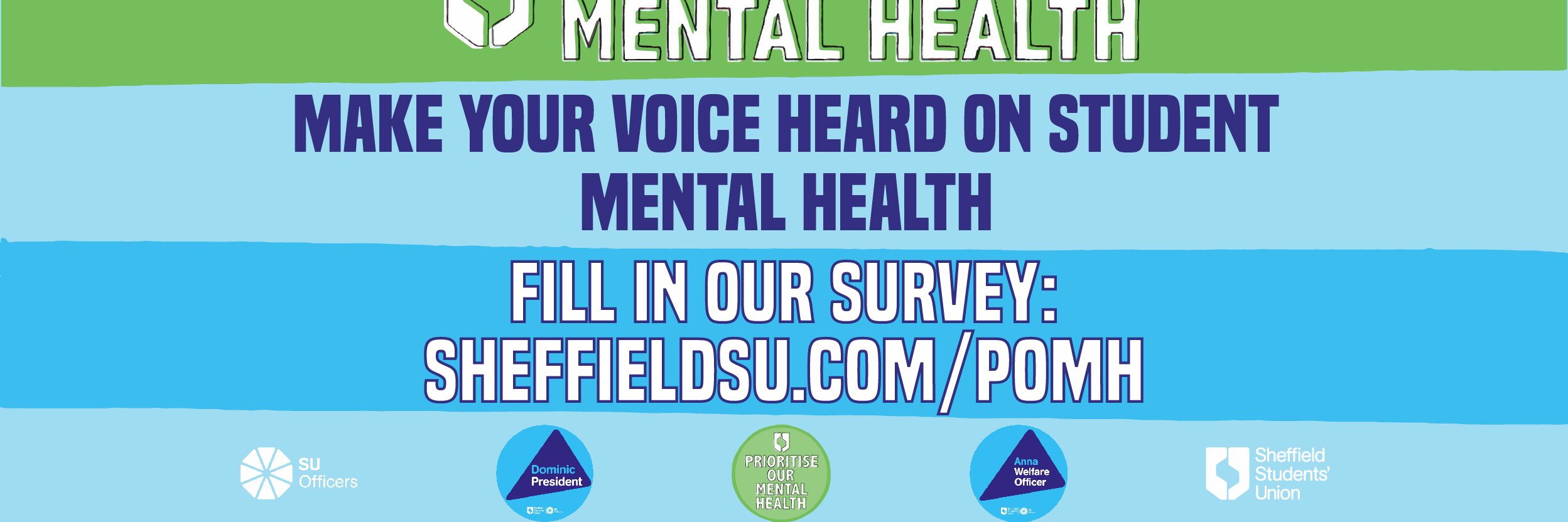 SheffieldSU Officers banner