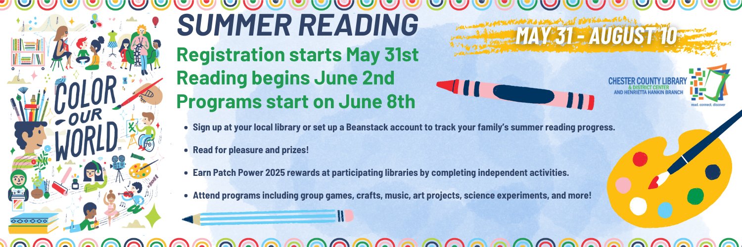 ChesterCountyLibrary's banner