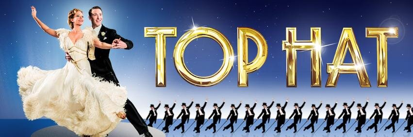 Top Hat The Musical banner