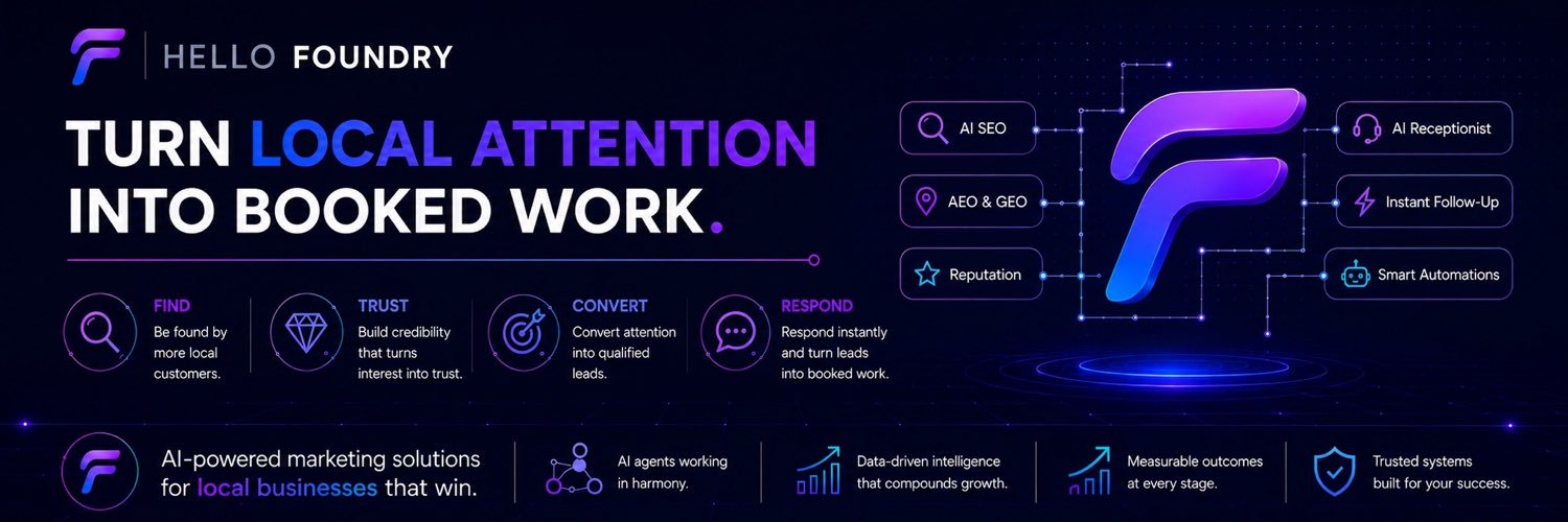 hellofoundryai's profile banner image