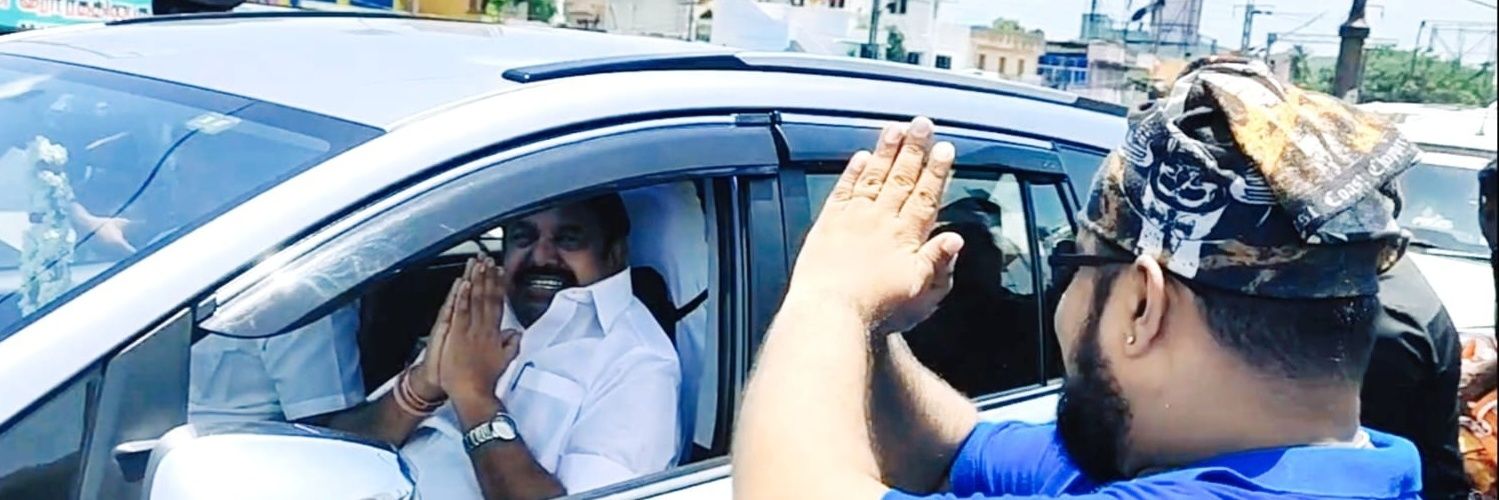 BG RAJKUMAR_AIADMK - Say No To Drugs & Dmk banner