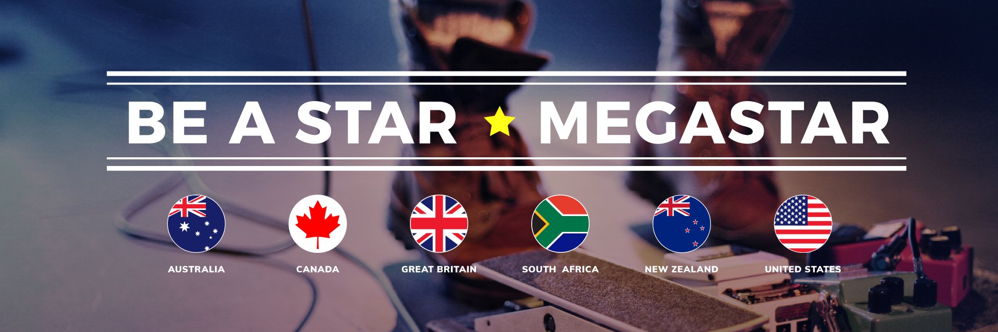 Megastar banner