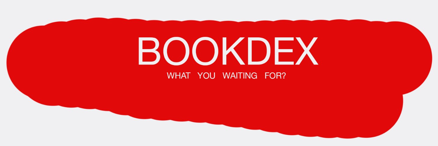 bookdex's profile banner image