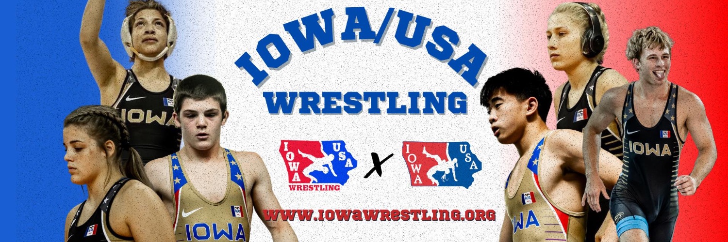Iowa/USA Wrestling banner