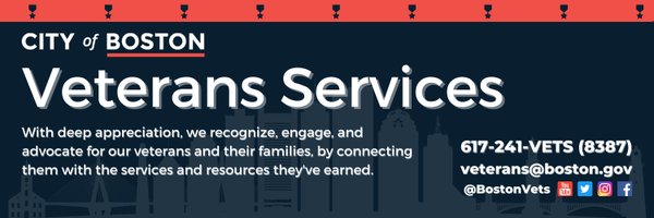 City of Boston Veterans' Services Profile Banner