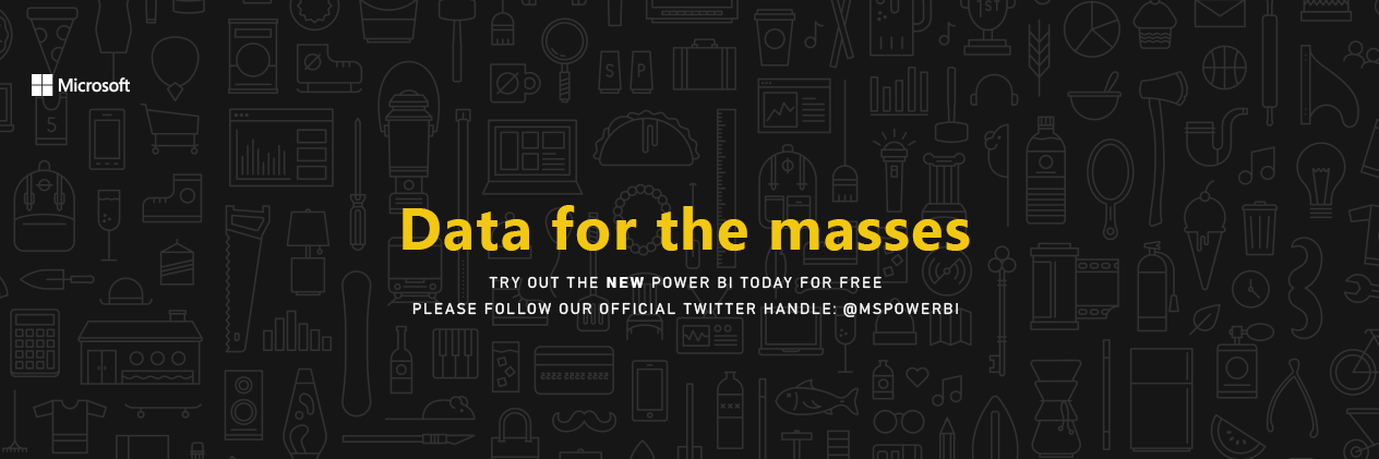 Microsoft PowerBI banner
