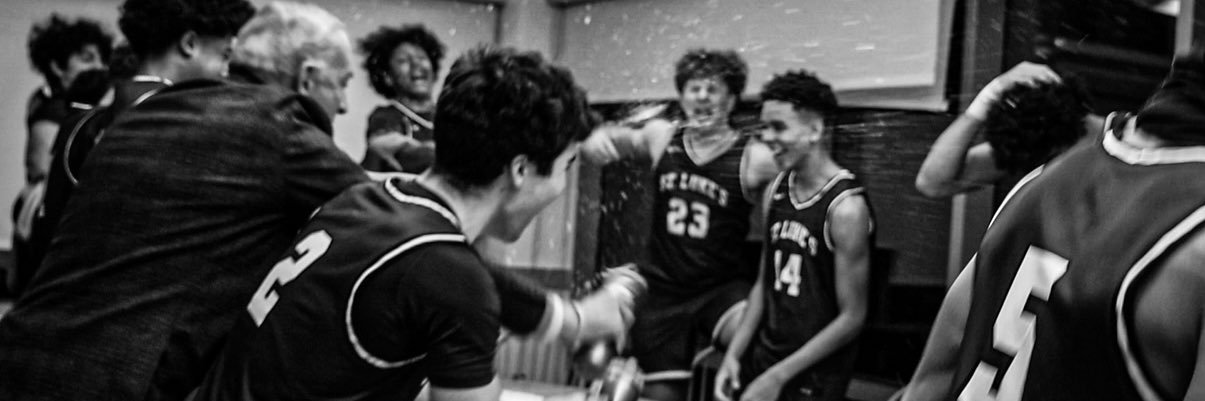 St. Luke's Boys Hoops ⚡️🏀 banner