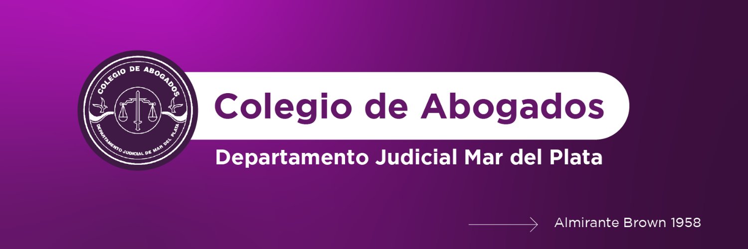 Colegio de Abogados MDP banner