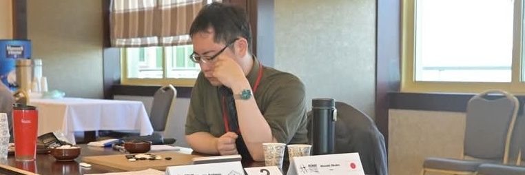 岡部 寛🌗連珠(競技五目並べ)九段 Hiroshi Okabe's banner