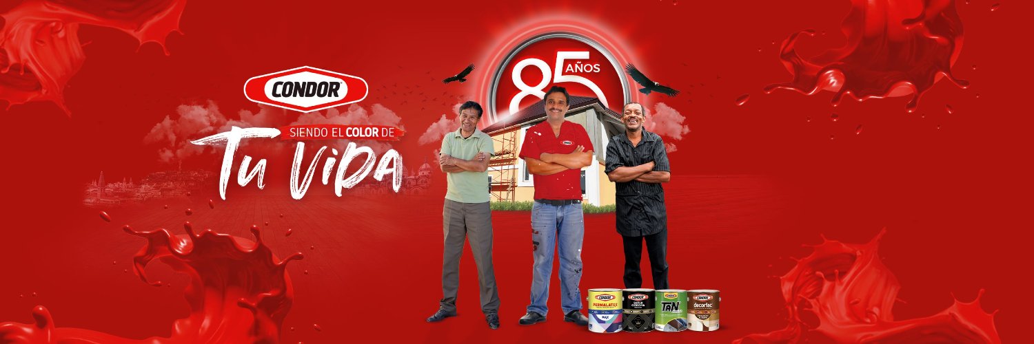 Pinturas Condor EC banner