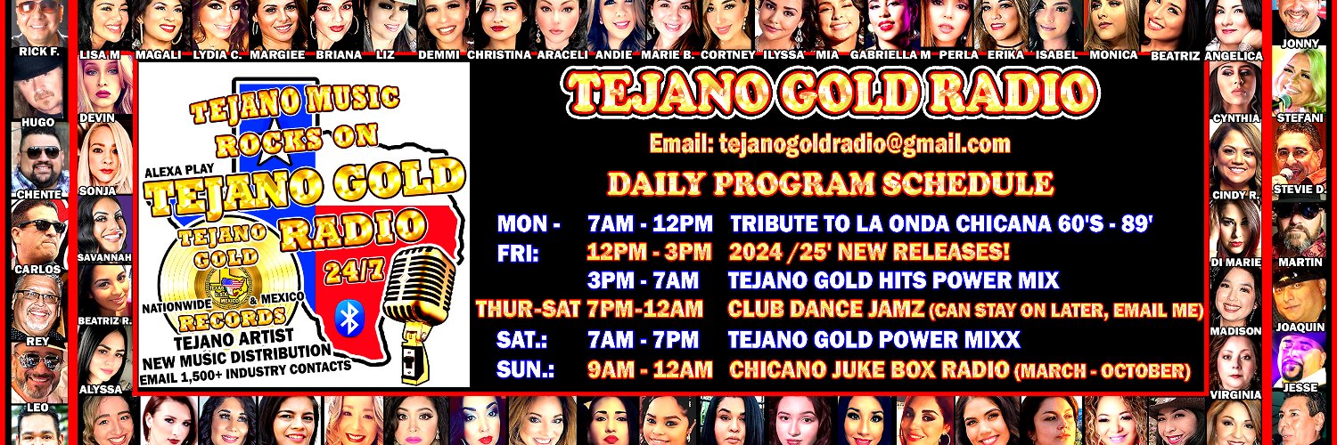 Tejano Gold Radio banner