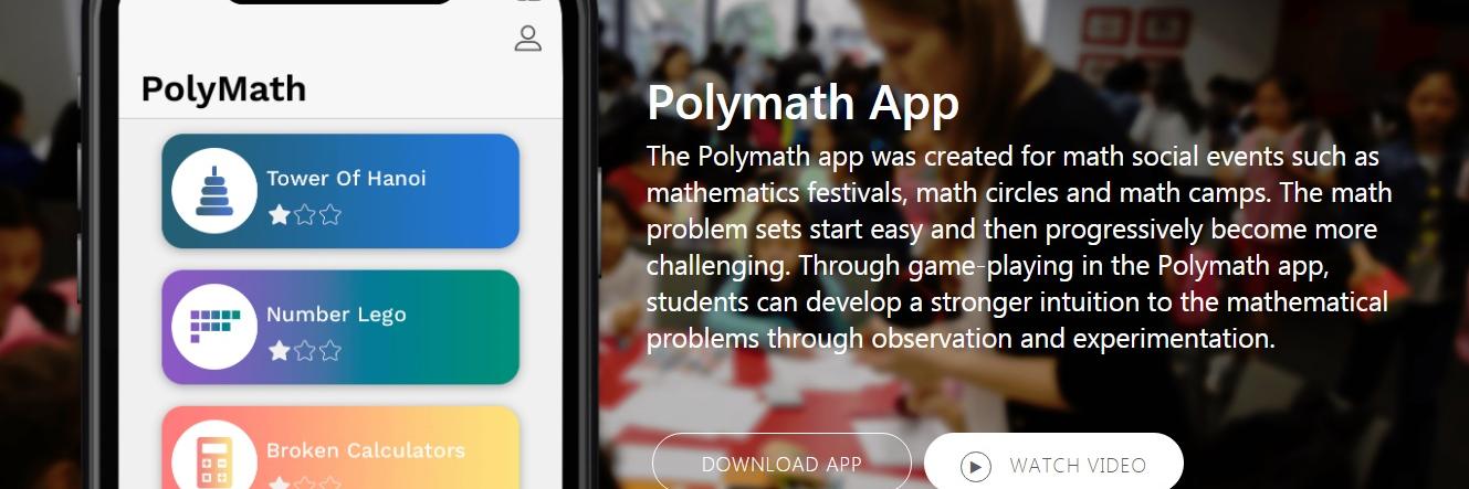 PolyMath App banner