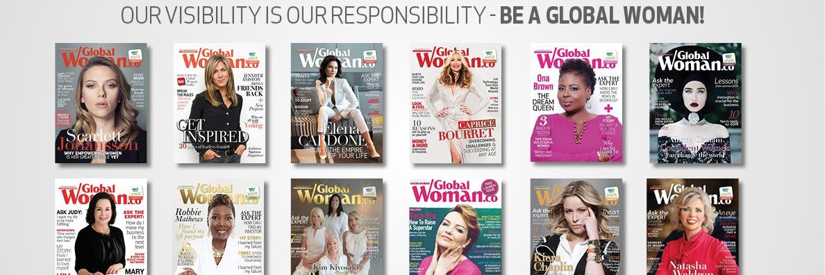 Global Woman Magazine banner