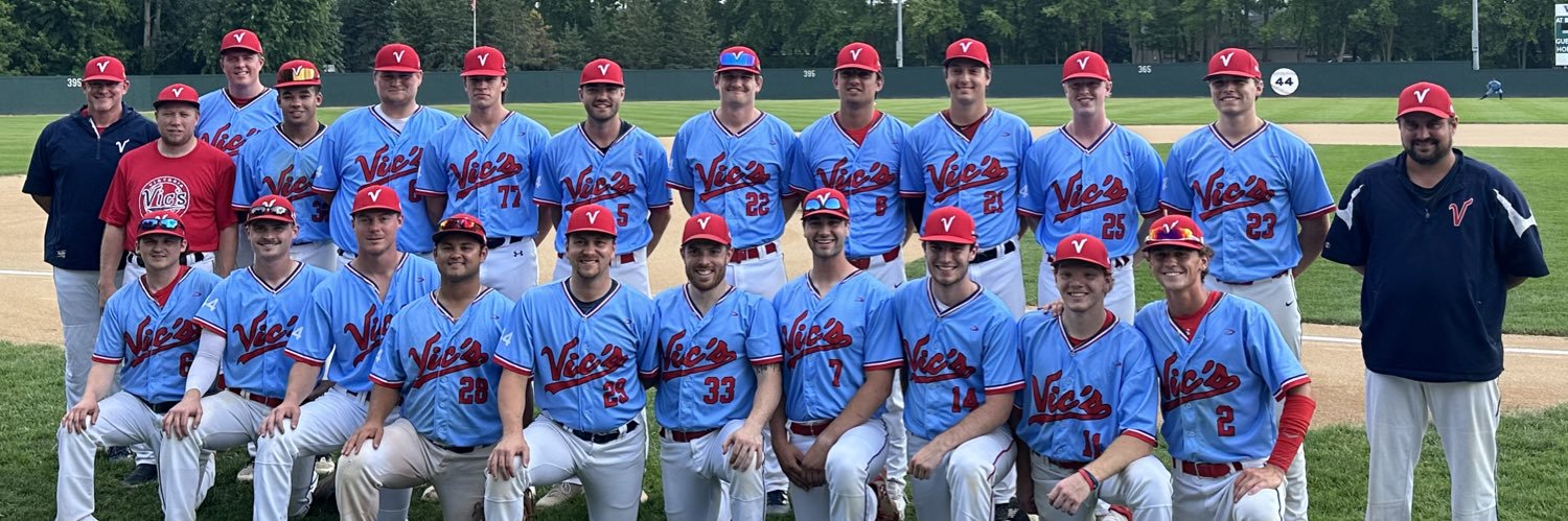 Victoria Vics Baseball Club's banner