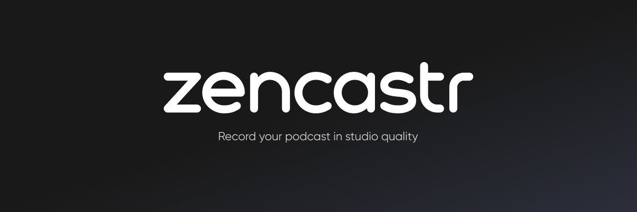 Zencastr #MadeOnZencastr banner