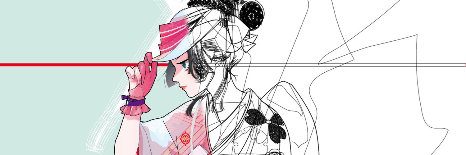 ウヱ | ｺﾐｶﾗｲｽﾞ『大正あやかし契約婚 』連載中！ banner
