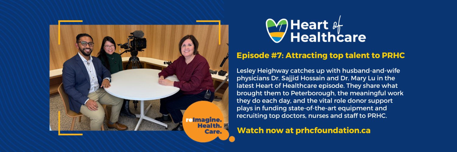 Peterborough Regional Health Centre Foundation banner