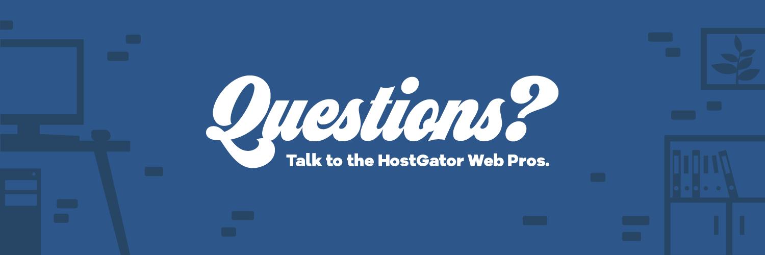 HostGator Support banner