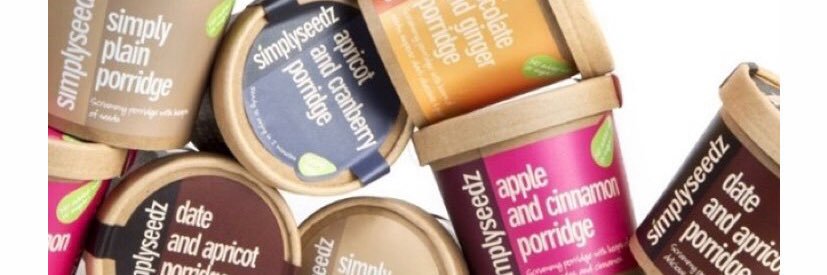 Simplyseedz 🇬🇧 100% NATURAL BREAKFAST CEREALS banner