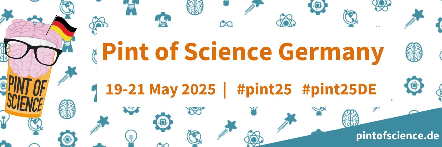 Pint of Science Germany e.V.'s banner