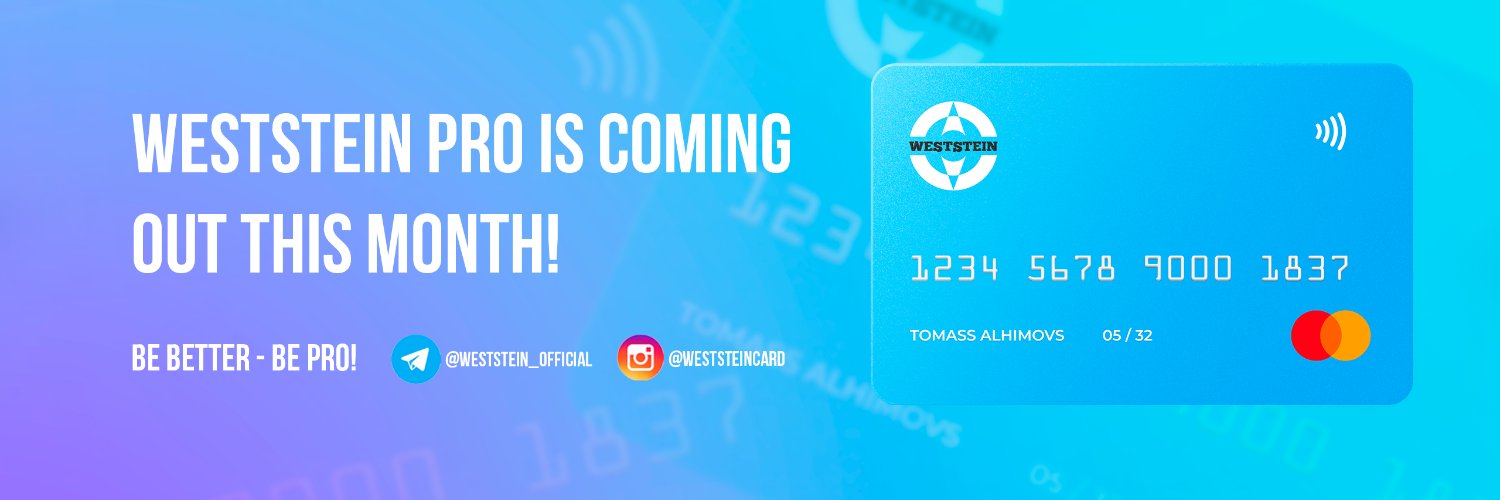 WESTSTEIN's profile banner image
