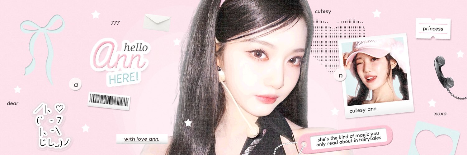 ૮ ․ ․ ྀིა Love, ann 🎀 banner