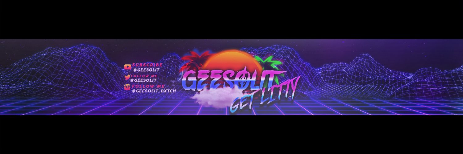 GeeSoLit's profile banner image