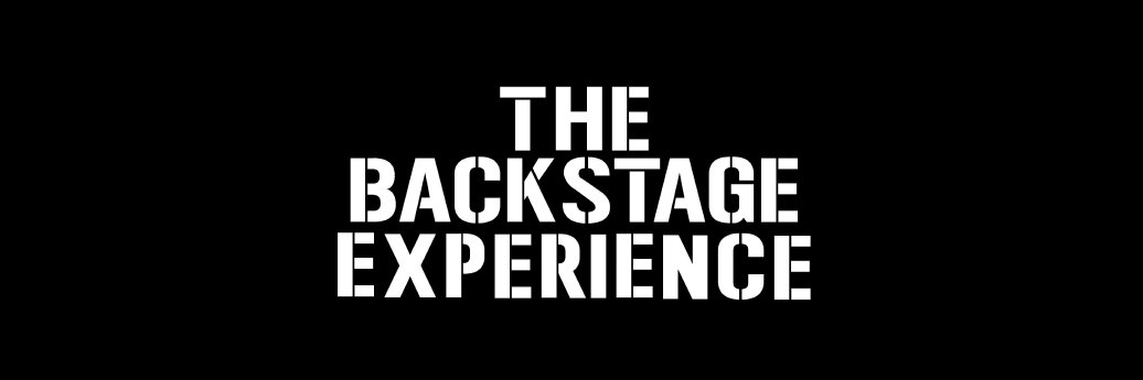 The Backstage Experience banner