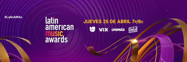Latin American Music Awards Profile Banner