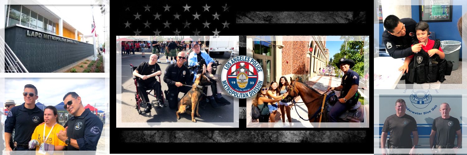 LAPD Metropolitan banner
