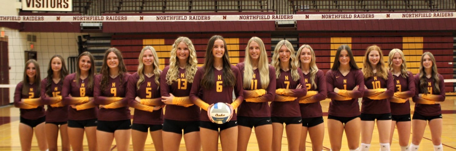 Northfield Volleyball banner
