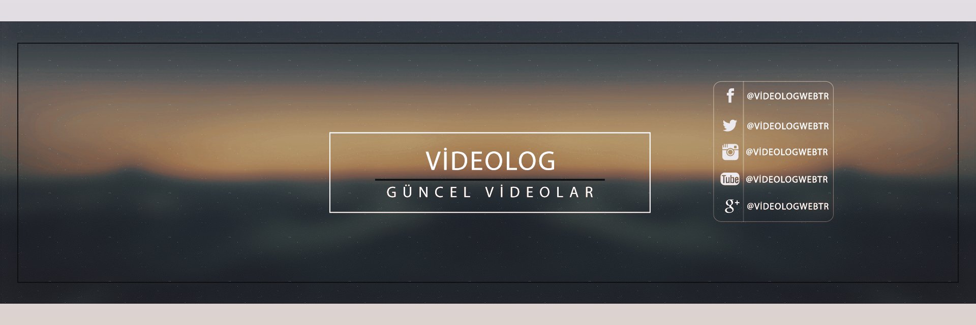 videologwebtr's profile banner image