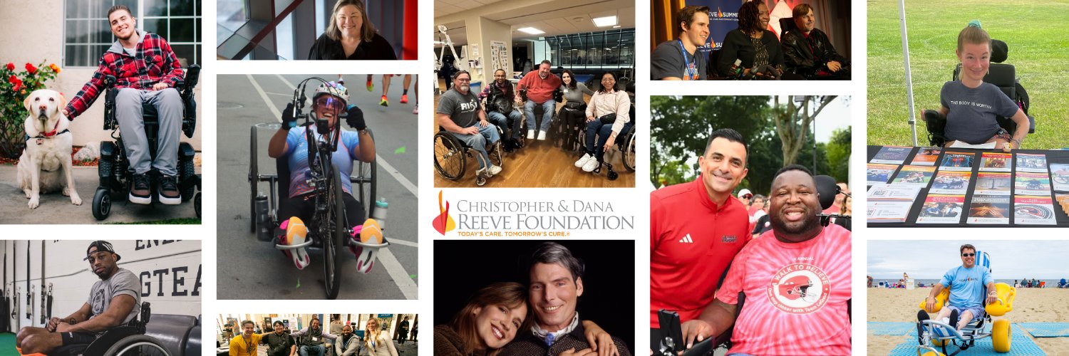 Christopher & Dana Reeve Foundation's banner