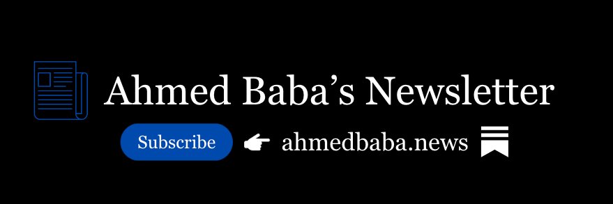 Ahmed Baba's banner
