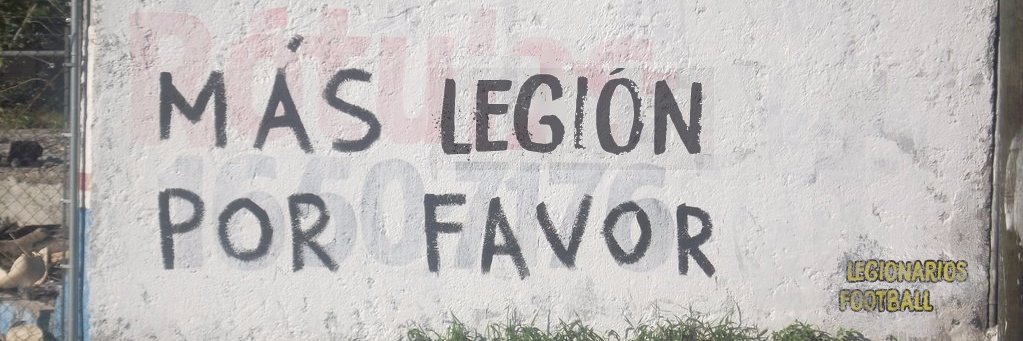 Legionarios Football banner