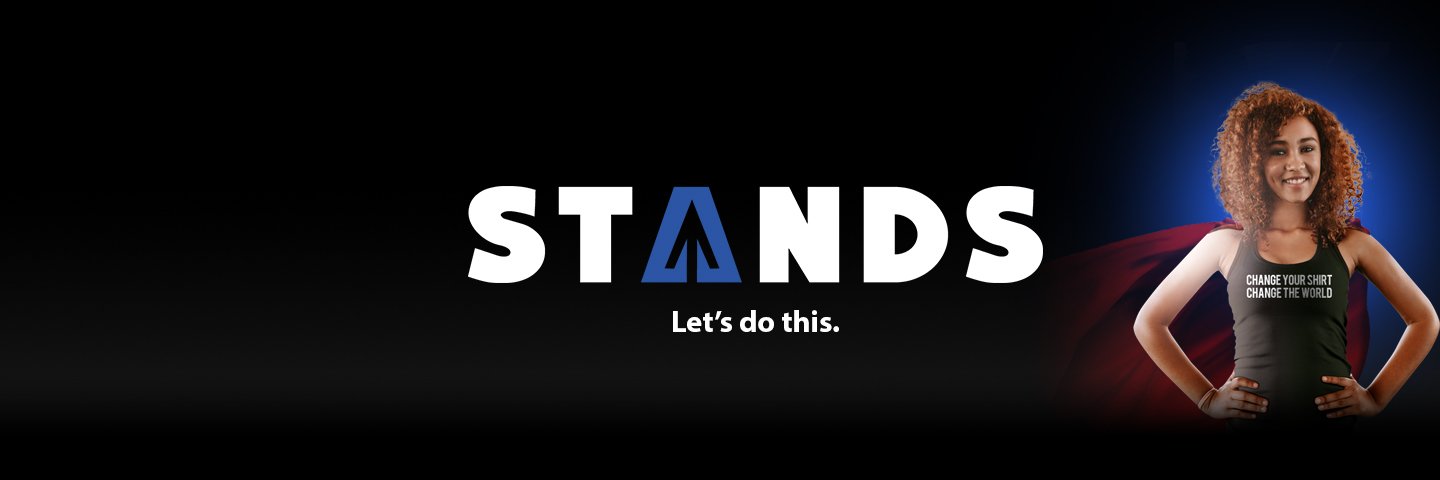 Stands's banner