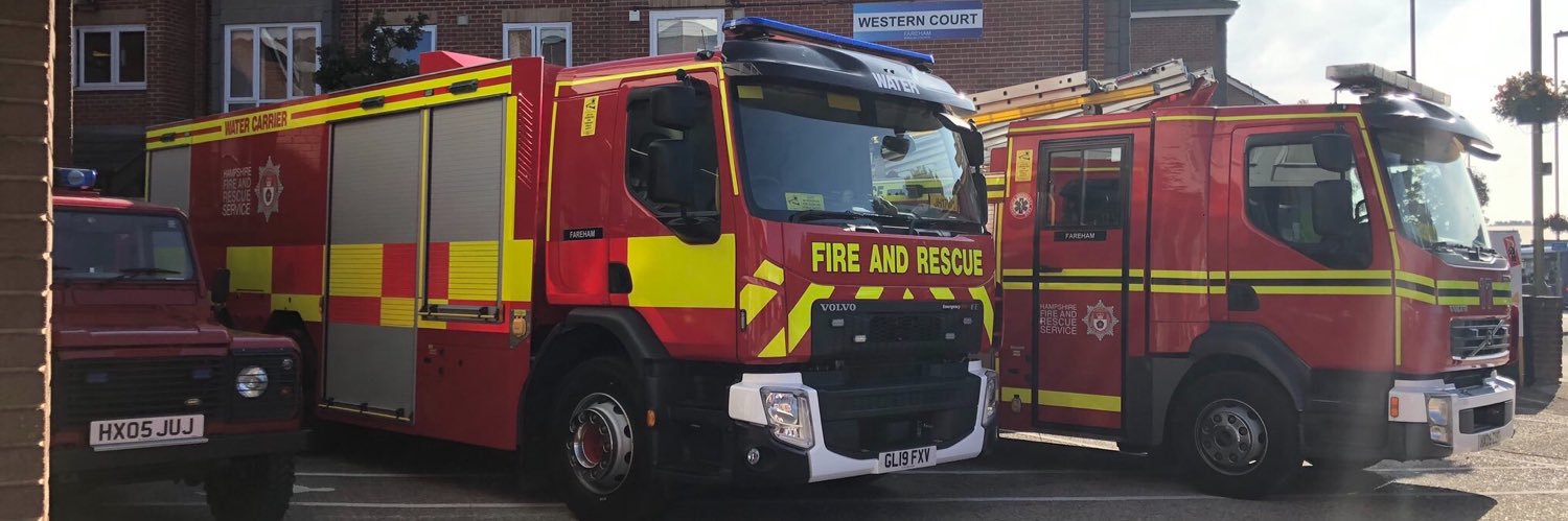Fareham Fire Station banner