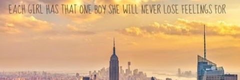 That one girl banner