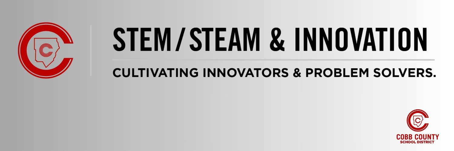 Cobb County STEM/STEAM & Innovation Department banner