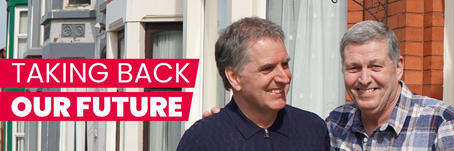 Steve Rotheram's banner