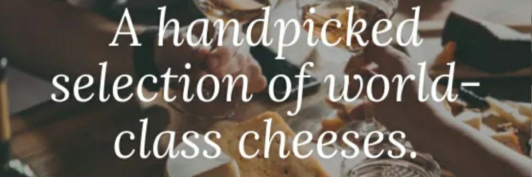 Cartmel Cheeses banner