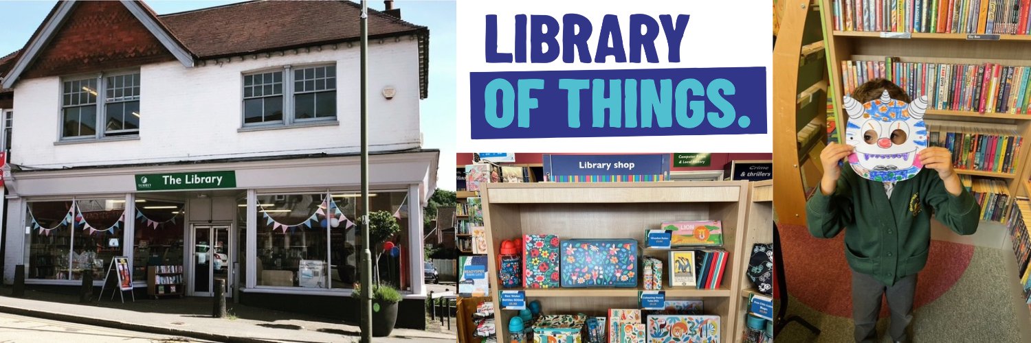 Haslemere Library banner