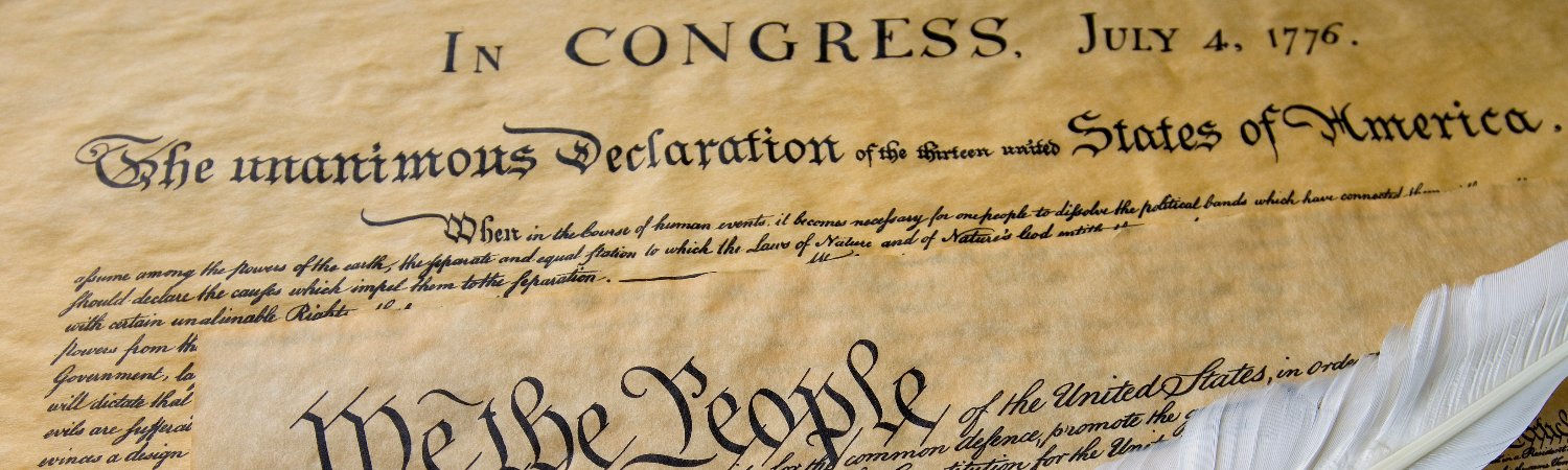 The Gilder Lehrman Institute of American History's banner